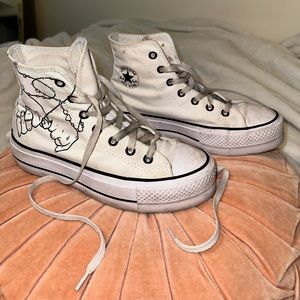 Platform High Top Converse X Mille Bobby Brown